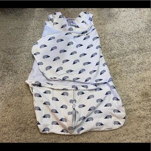 Halo NB Hedgehog Swaddle Sleepsack